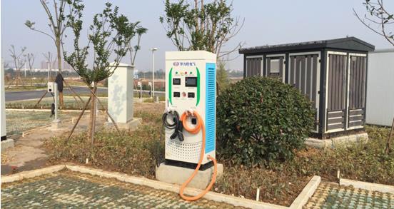 Charging Pile Section of Jingmen Eco-City Smart Microgrid Project